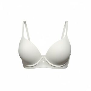 Maidenform lightly lined wireless Elegant White Women's Bra New size 34B